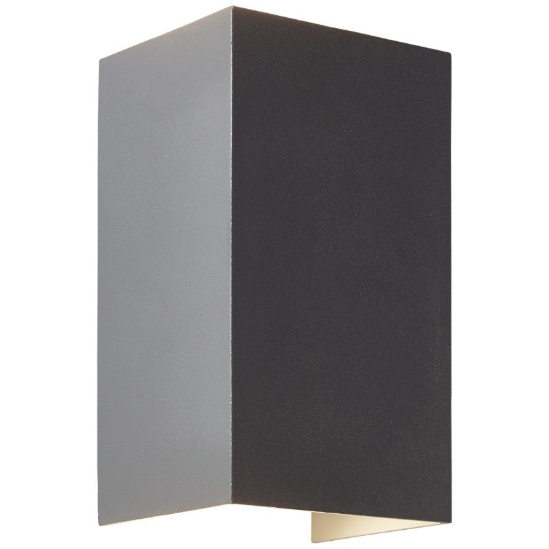 Modern up down vägglampa grå, Romar, 8W, 3000K LED, IP44