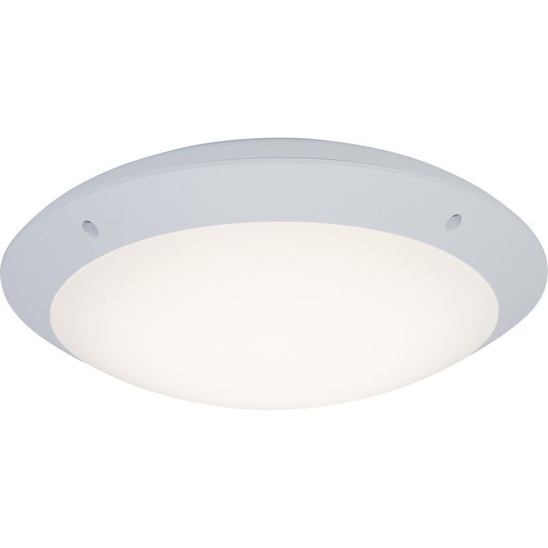 Plast utelampa vit, Jeara, 12W, 4000K LED, IP66