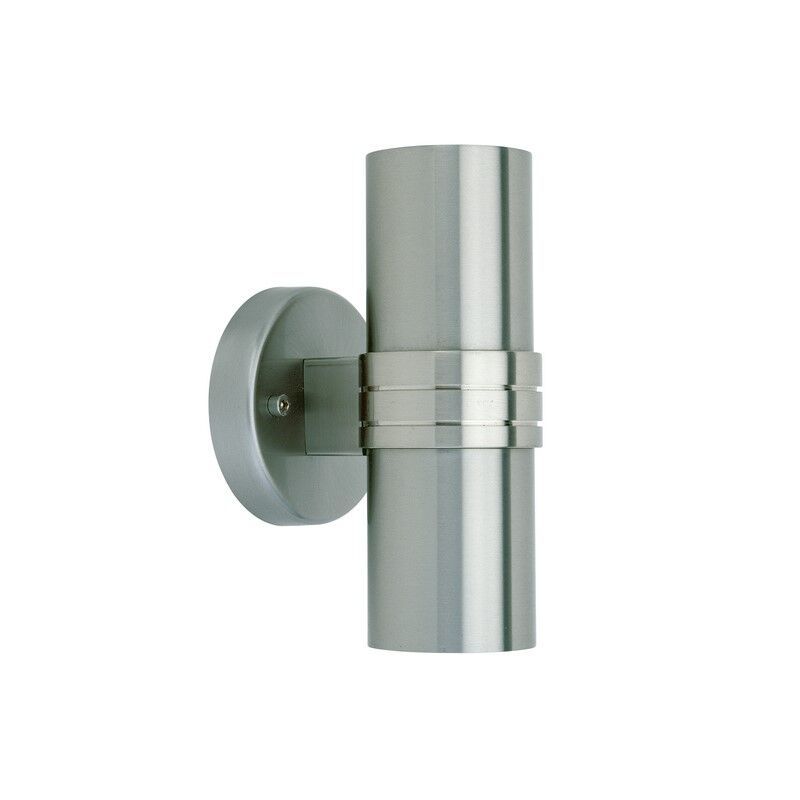 Modern utelampa krom, Jaycie, 3W, 3000K LED, IP44 Modern utelampa krom, Jaycie, 3W, 3000K LED, IP44