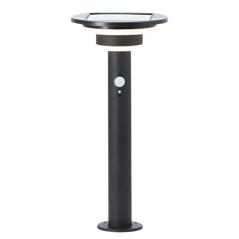 Modern golvlampa utomhus solcell svart, Lonneke, 3W, 3000K LED, IP44 Modern golvlampa utomhus solcell svart, Lonneke, 3W, 3000K LED, IP44