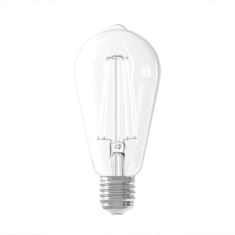 Dimbar Calex E27 LED Edison-lampa, 4,5W, 2200K