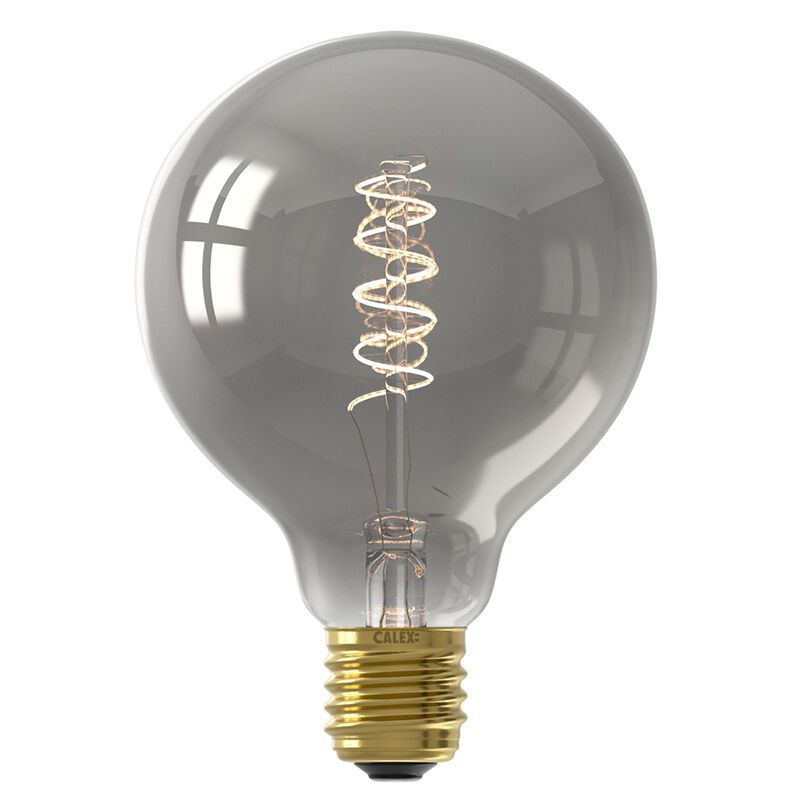 Dimbar Calex E27 filamentlampa grå, 4W, 1800K