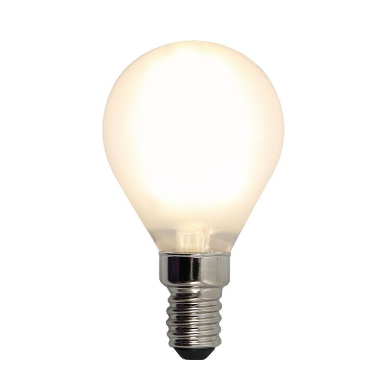 Dimbar Olucia E14 LED lampa, P45, 3w, Vitt glas, 2700k Dimbar Olucia E14 LED lampa, P45, 3w, Vitt glas, 2700k