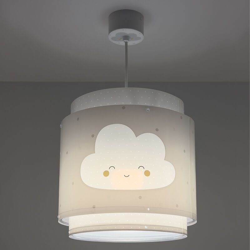 Grå fönsterlampa barn plast, Dreams