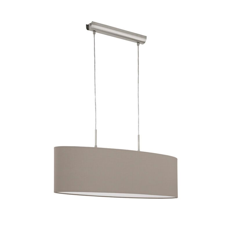 Taupe modern fönsterlampa tyg, Abano Taupe modern fönsterlampa tyg, Abano