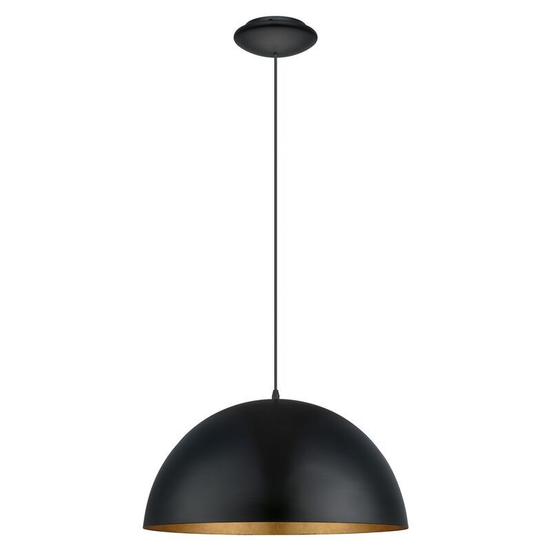 Guld modern kupollampa metall, Geneva Guld modern kupollampa metall, Geneva