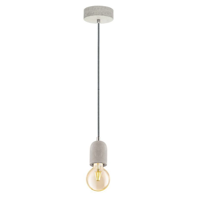Grå fönsterlampa metall, Christel