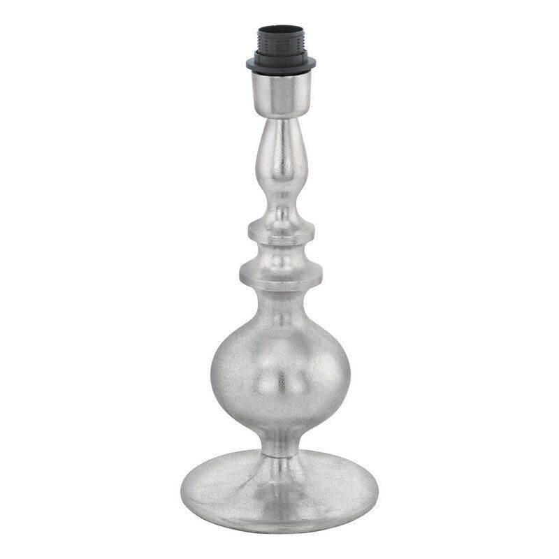 Nickel design bordslampa utan skärm aluminium, Mason, med brytare