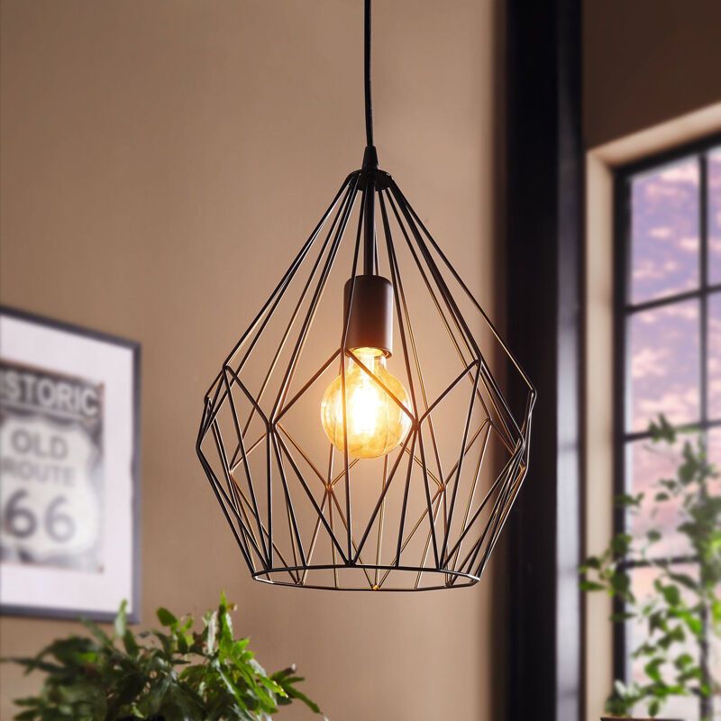 Svart industri fönsterlampa metall, Acri Svart industri fönsterlampa metall, Acri