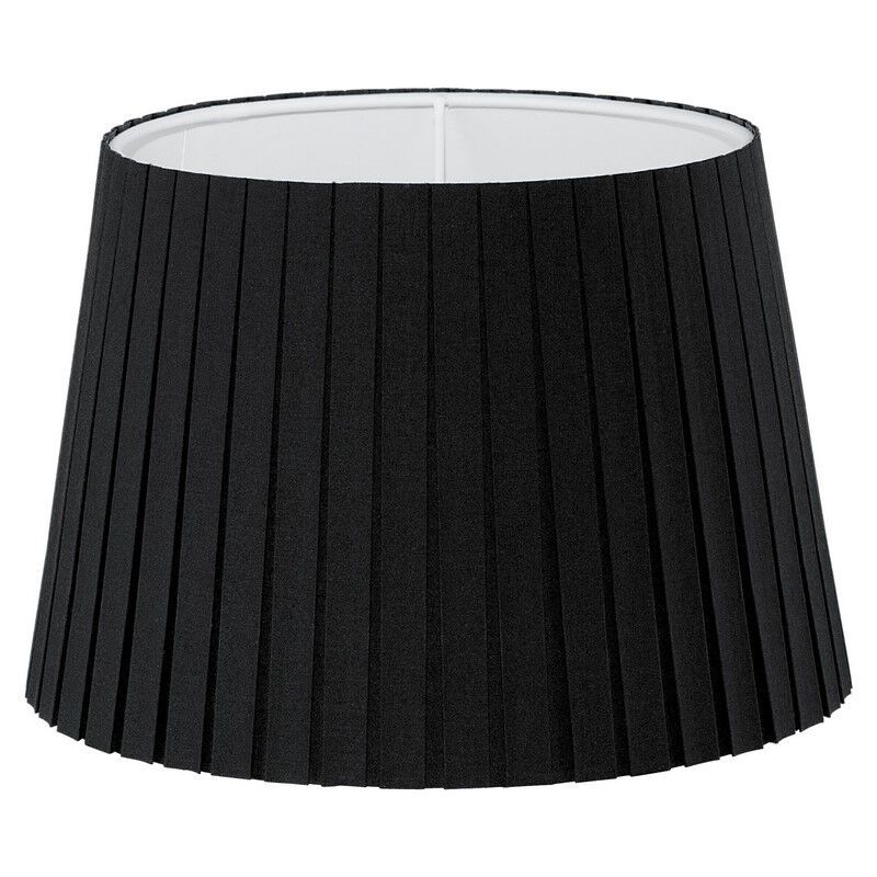Svart klassisk lampskärm tyg, Noah Svart klassisk lampskärm tyg, Noah