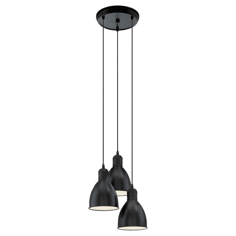 Svart industri fönsterlampa metall, Lavinio