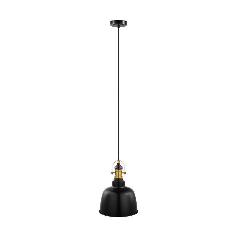 Svart retro fönsterlampa metall, Alain Svart retro fönsterlampa metall, Alain