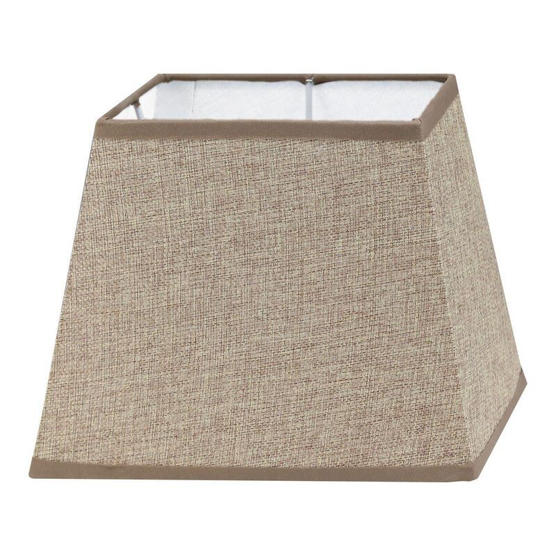 Lantlig lampskärm Noah Textile Ljusbrun