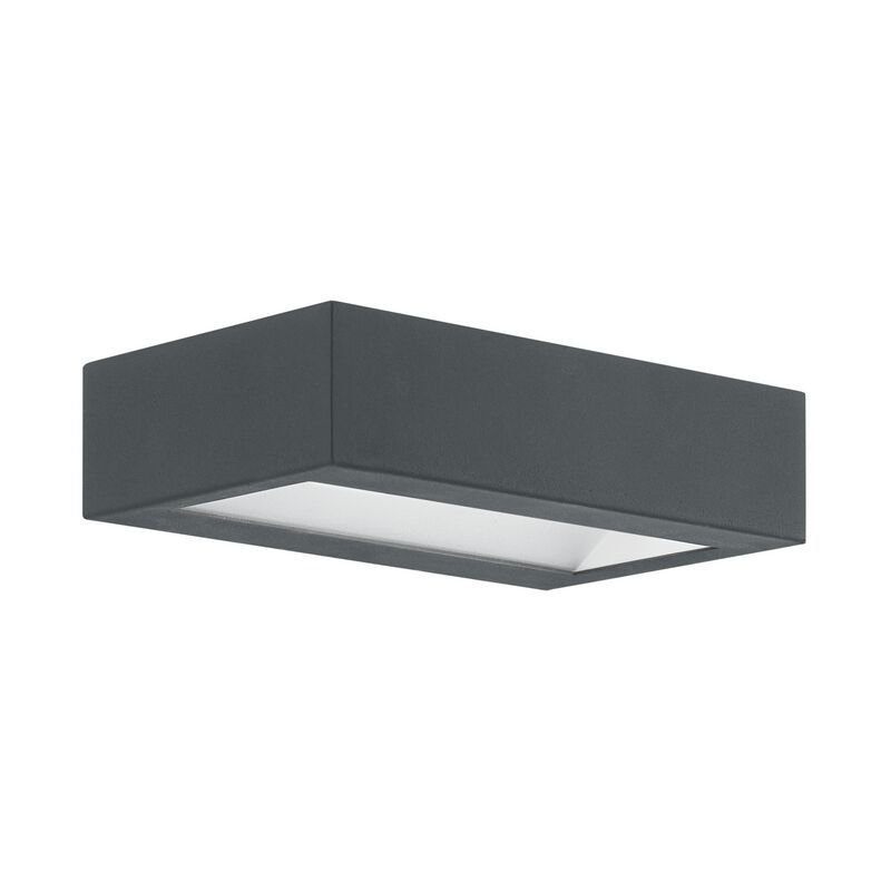 Antracit modern utelampa stål, Simen, 4W, 3000K LED, IP44 Antracit modern utelampa stål, Simen, 4W, 3000K LED, IP44