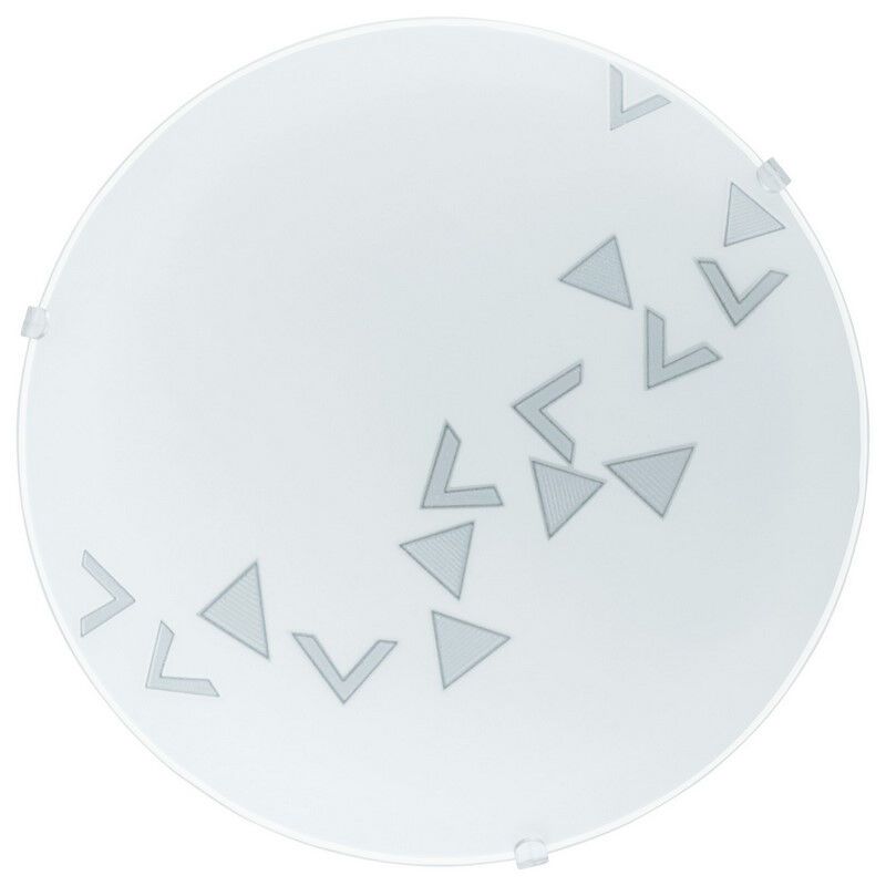 Vit plafond glas, Bada