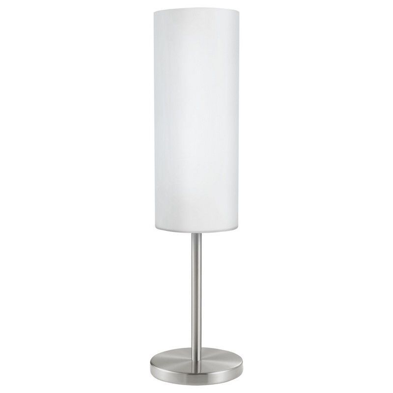 Nickel bordslampa glas, Ciuda, med brytare Nickel bordslampa glas, Ciuda, med brytare