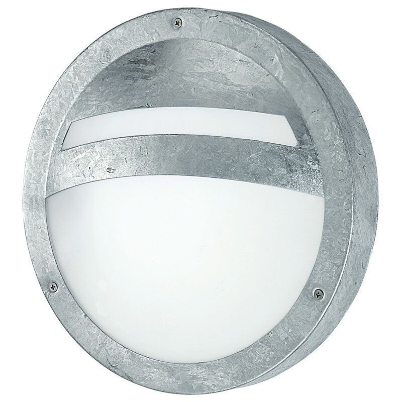 Silver utelampa glas, Elya, IP44
