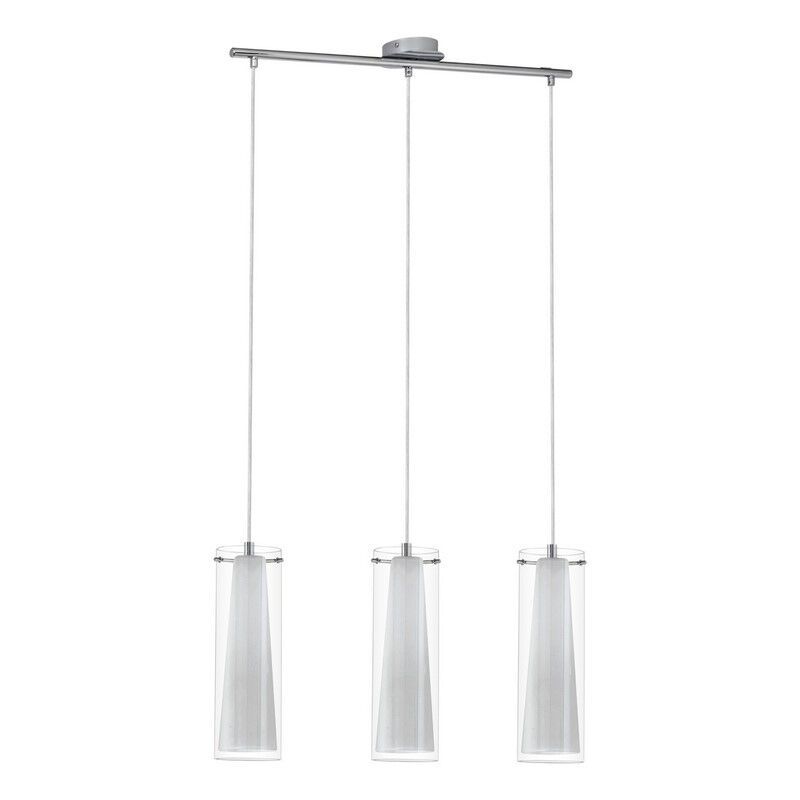 Krom modern fönsterlampa glas, Barceno