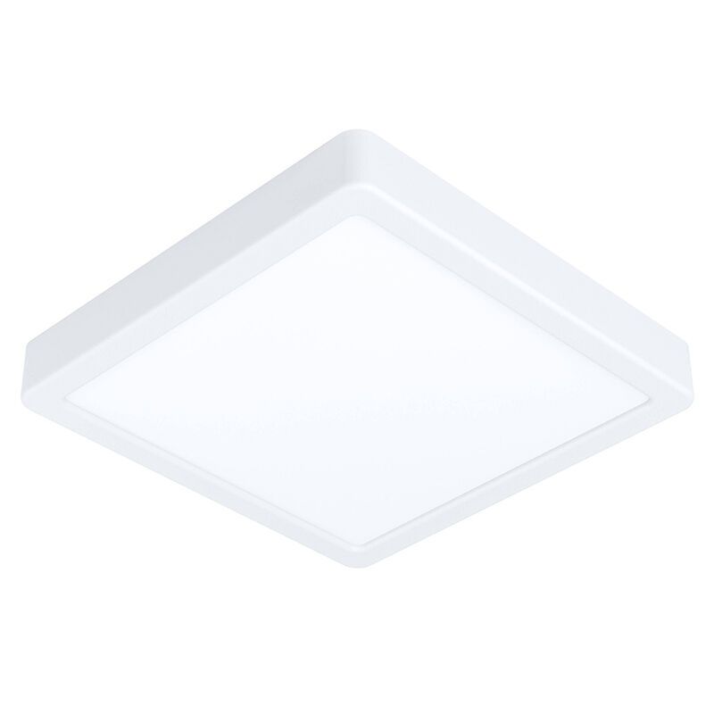 Vit smart taklampa plast, Geraldo, 16,5W, varm till kall vit justerbar LED, IP44 Vit smart taklampa plast, Geraldo, 16,5W, varm till kall vit justerbar LED, IP44