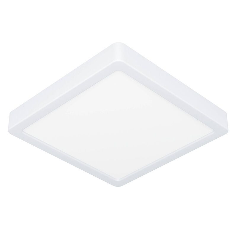 Vit plafond plast, Geraldo, 17W, 3000K LED