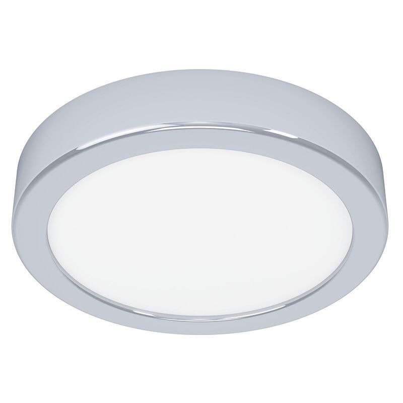 Krom taklampa badrum plast, Geraldo, 11W, 3000K LED, IP44 Krom taklampa badrum plast, Geraldo, 11W, 3000K LED, IP44
