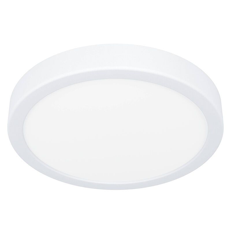 Vit taklampa badrum plast, Geraldo, 17W, 3000K LED, IP44 Vit taklampa badrum plast, Geraldo, 17W, 3000K LED, IP44