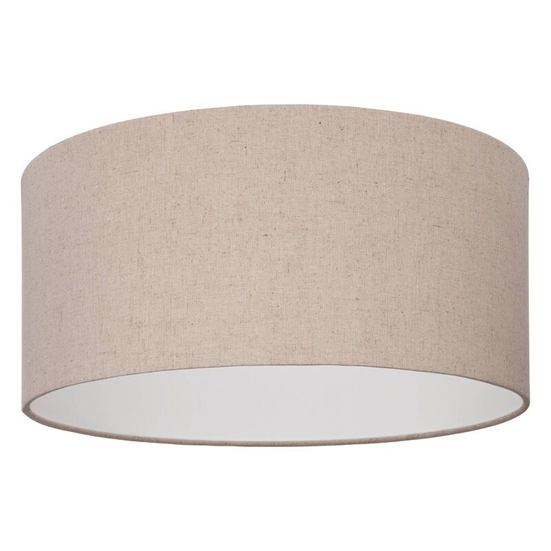 Beige taklampa tyg, Floyd