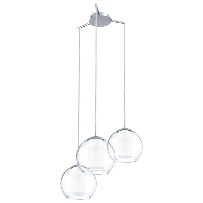 Krom design fönsterlampa glas, Silvijn