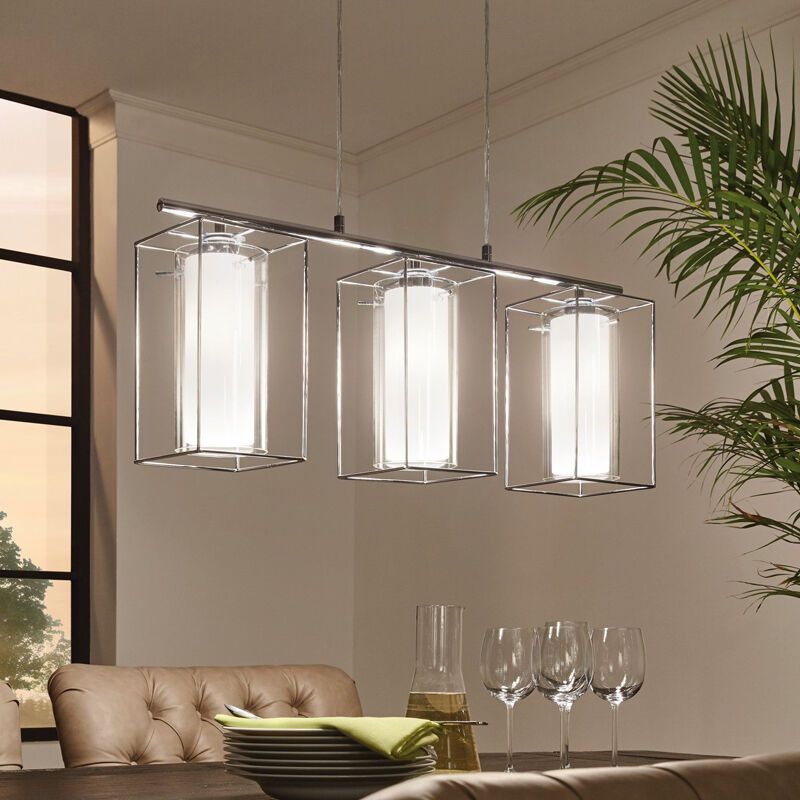 Krom industri fönsterlampa glas, Aprica