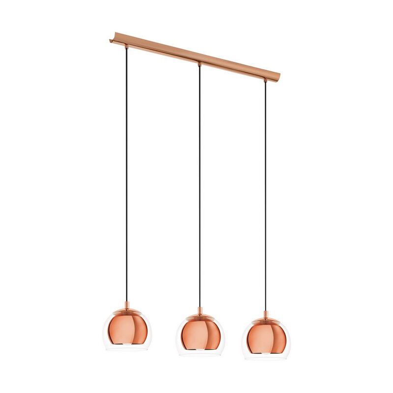 Koppar design fönsterlampa glas, Iroma