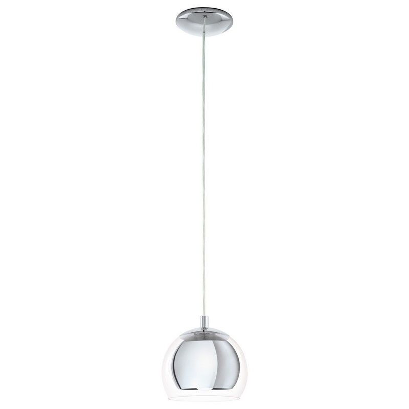 Krom design fönsterlampa glas, Iroma