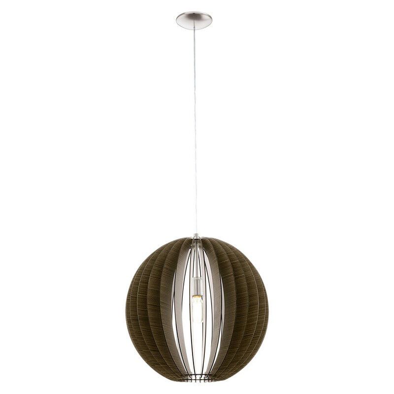 Brun rustik fönsterlampa trä, Bergama Brun rustik fönsterlampa trä, Bergama