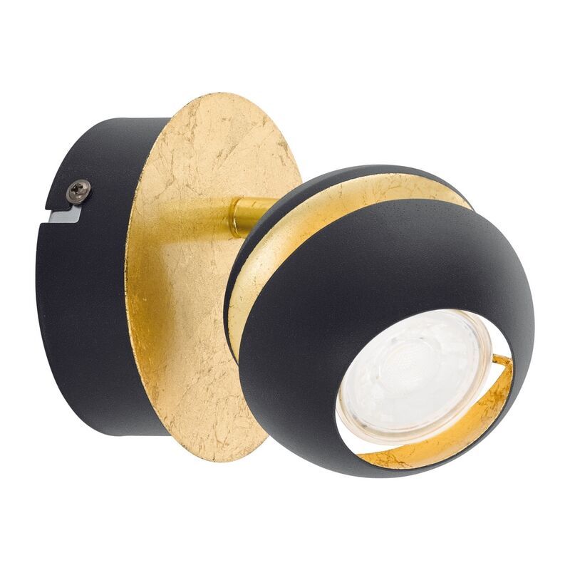 Guld modern spotlight tak stål, Josse
