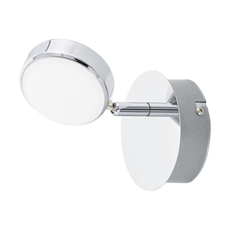Krom modern spotlight tak stål, Tjark, 5W, 3000K LED