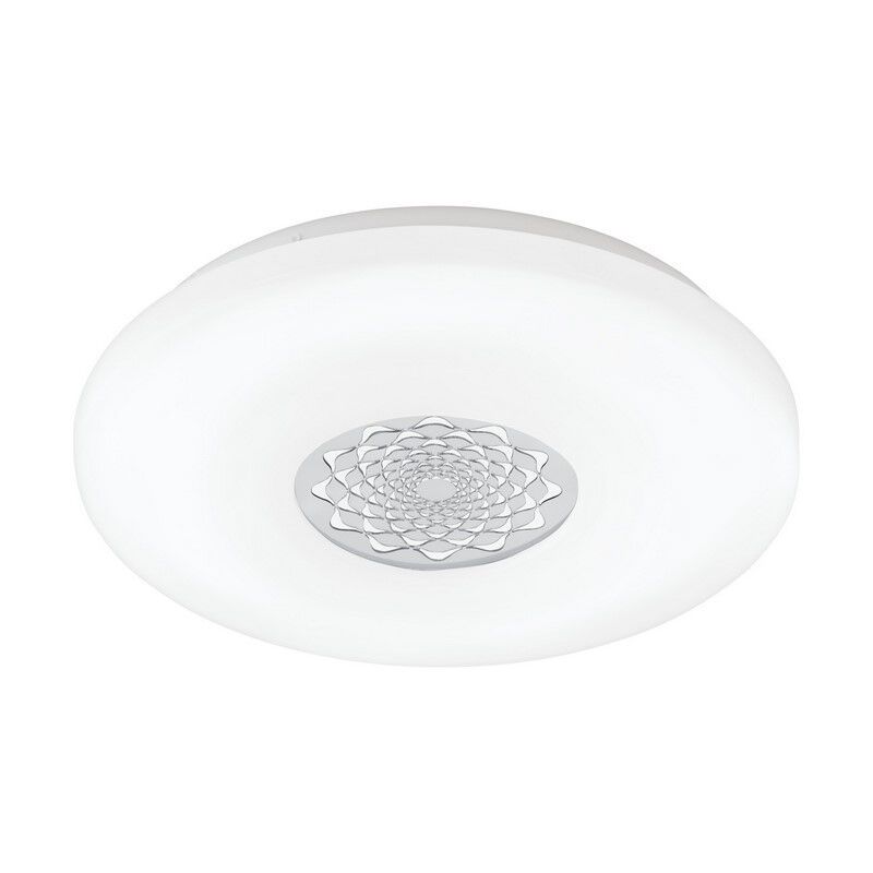 Vit modern taklampa plast, Carmela, 24W, 3000K LED