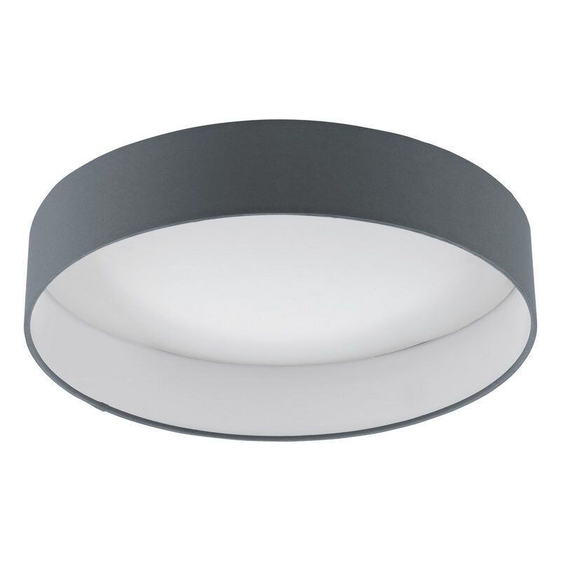 Antracit taklampa tyg, Guido, 18W, 3000K LED Antracit taklampa tyg, Guido, 18W, 3000K LED