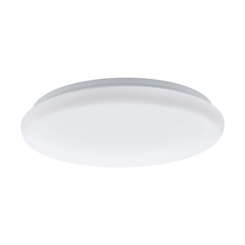 Vit taklampa med sensor stål, Patryk, 12W, 3000K LED