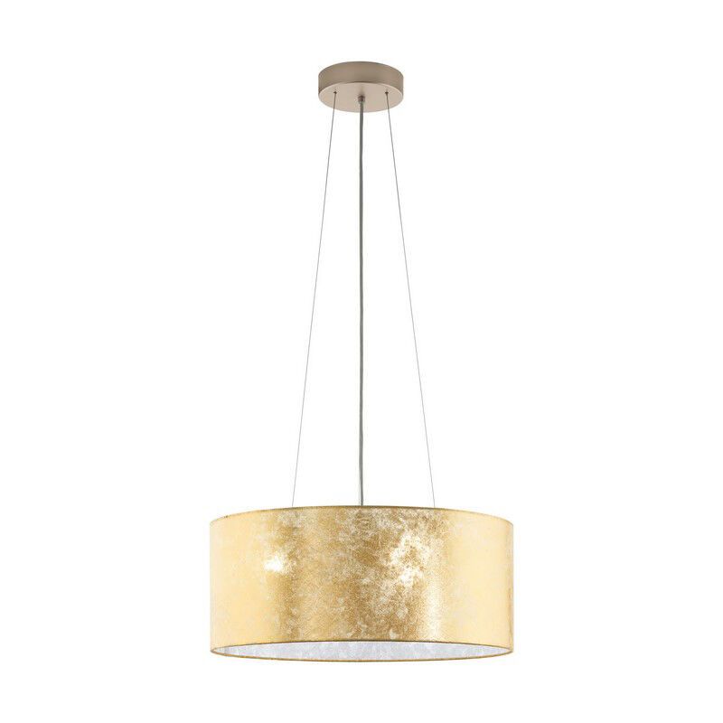 Beige modern fönsterlampa tyg, Megan