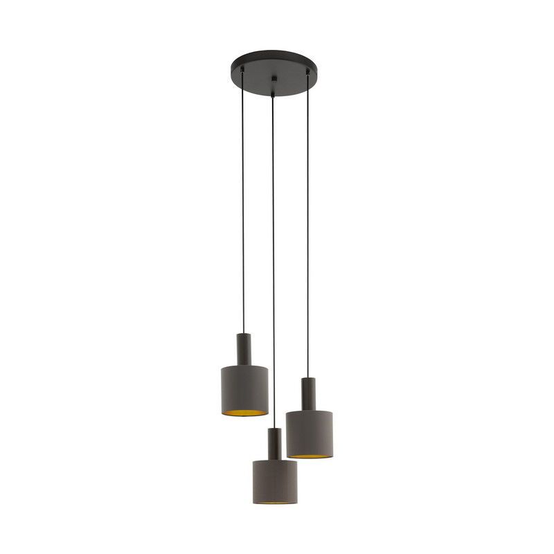 Brun modern fönsterlampa tyg, Mies Brun modern fönsterlampa tyg, Mies