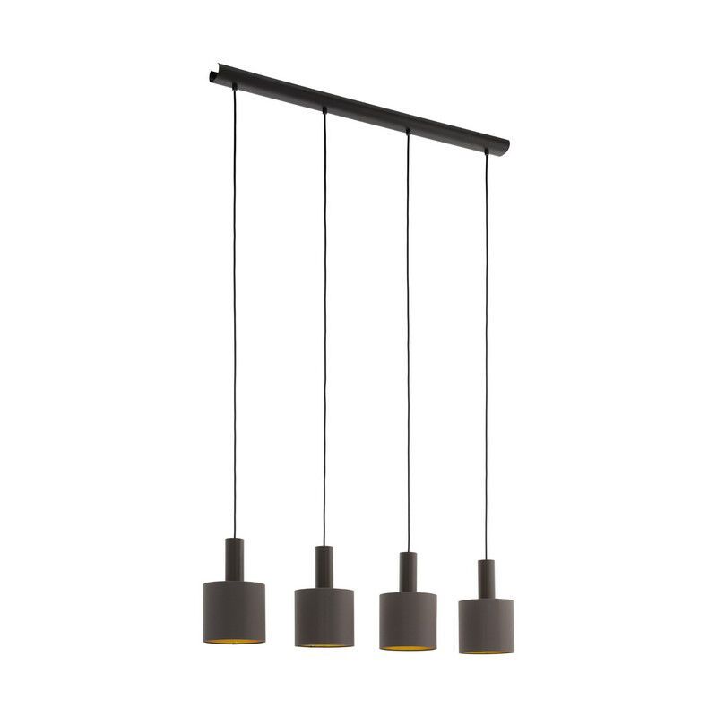 Brun modern fönsterlampa tyg, Mies Brun modern fönsterlampa tyg, Mies