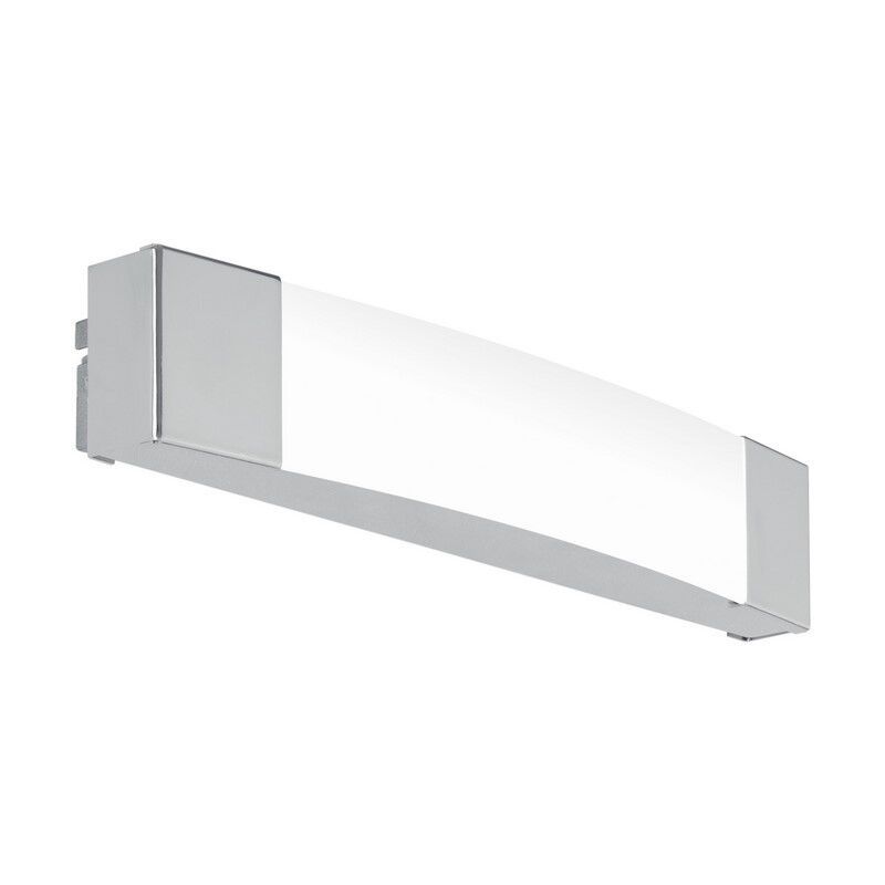 Krom modern spegelbelysning plast, Rafi, 8W, 4000K LED, IP44