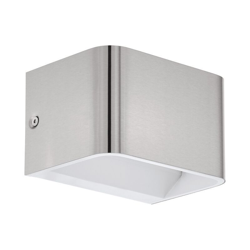 Nickel vägglampa aluminium, Tjalle, 6W, 3000K LED Nickel vägglampa aluminium, Tjalle, 6W, 3000K LED