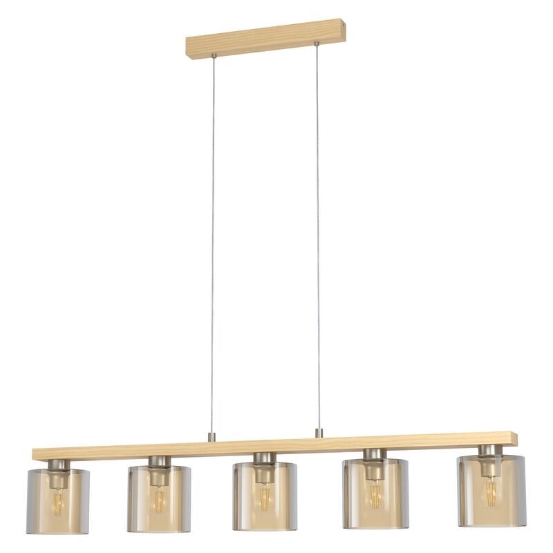 Trä fönsterlampa bärnstensfärgad, Magali Trä fönsterlampa bärnstensfärgad, Magali