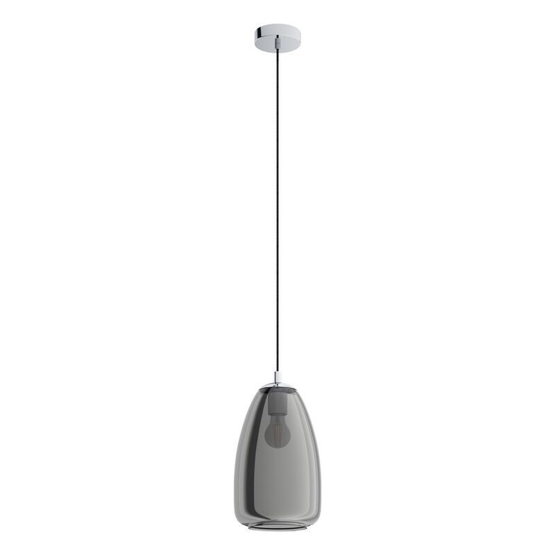 Krom design fönsterlampa glas, Fredericus