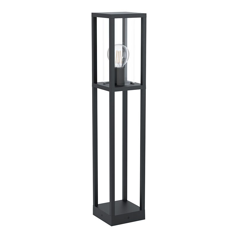 Svart modern utelampa aluminium, Laszlo, IP54 Svart modern utelampa aluminium, Laszlo, IP54