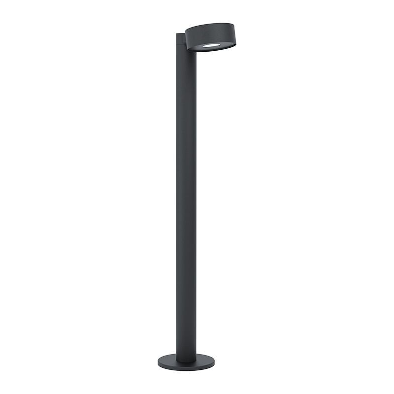 Svart modern utelampa stål, Liliana, 6W, 3000K LED, IP44