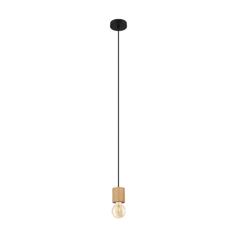Rustik fönsterlampa trä, Yannic