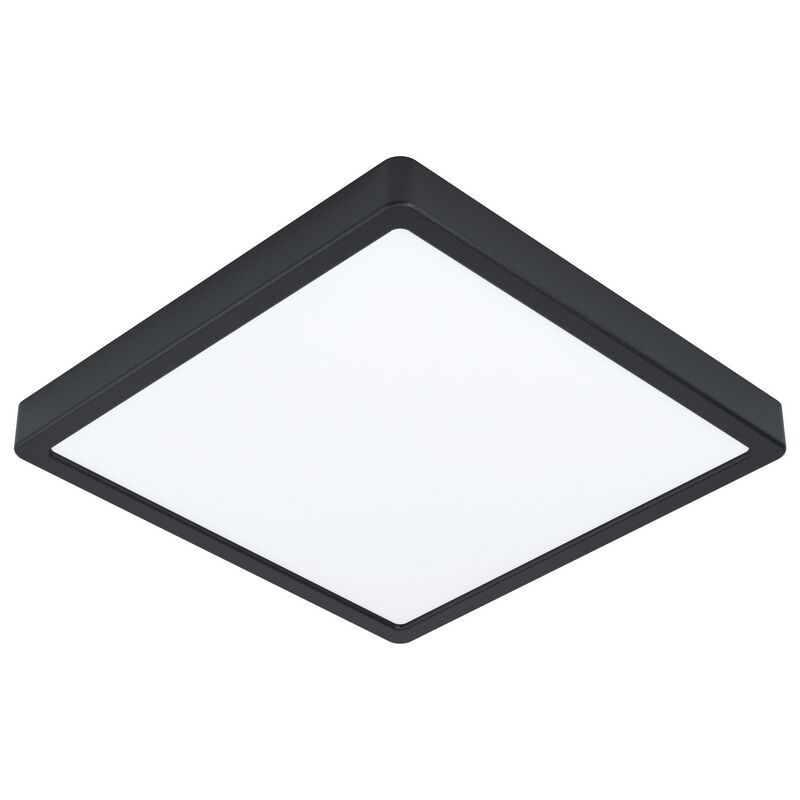 Svart taklampa stål, Pascale, 20W, 3000K LED