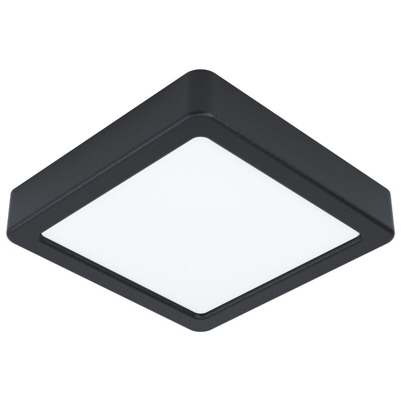 Svart taklampa stål, Pascale, 10W, 4000K LED