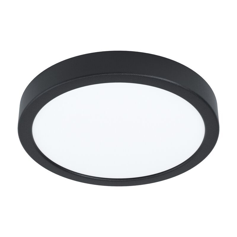 Svart taklampa stål, Pascale, 16W, 3000K LED
